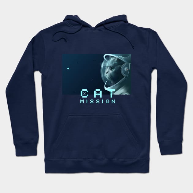 Cat Mission Hoodie by MadToys